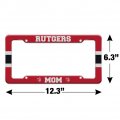 Rutgers University Mom License Plate Tag Frame