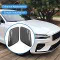 Saihisday 2 Pcs 39802681 Bumper Headlight Washer Nozzle Cover Cap Front Left Right Side Replacement For Volvo S60 2011 2012