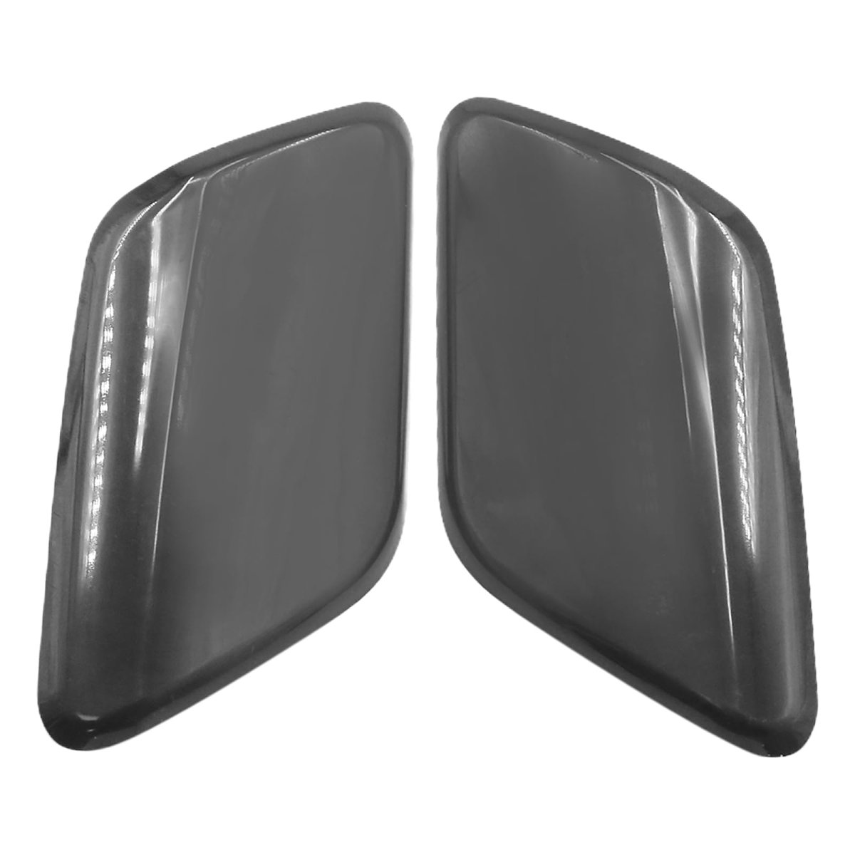 Saihisday 2 Pcs 39802681 Bumper Headlight Washer Nozzle Cover Cap Front Left Right Side Replacement For Volvo S60 2011 2012
