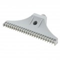 Tiuimk 1 4 Thread Size Flat Wind Jet Air Blowing Nozzle Spray Gray 110mm
