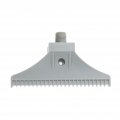 Tiuimk 1 4 Thread Size Flat Wind Jet Air Blowing Nozzle Spray Gray 110mm