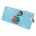 Graphics More Wonder Woman And Flash Christmas Tree Novelty Metal Vanity Tag License Plate