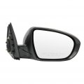Ocpty Passenger Side Mirror For 2011-2013 Kia Optima Outside Accessories Easy-adjustable Power Heated Puddle Lamp Manual