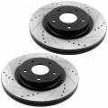 Motorbymotor 262mm Rear Brake Kit Rotors And Ceramic Pads For Dodge Avenger Caliber Jeep Compass Patriot Chrysler 200 Sebring 