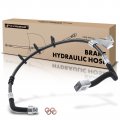 A-premium Front Passenger Brake Hydraulic Hose Compatible With Select Ford Models E-150 E150 2004-2006 Club Wagon 2004-2005