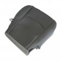 Secosautoparts Passenger Side Dark Gray Bottom Perforated Leather Seat Cover Compatible With Dodge Ram 2500 3500 4500 5500