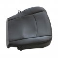 Secosautoparts Passenger Side Dark Gray Bottom Perforated Leather Seat Cover Compatible With Dodge Ram 2500 3500 4500 5500