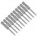 Uxcell 10 Pcs T8 Magnetic Torx Screwdriver Bits 1 4 Inch Hex Shank 2-inch Length S2 Security Tamper Proof Screw Driver Kit