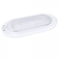 12v Led Rv Pancake Light 2 Color Convertible Interior Ceiling Dome With Switch For Motorhomes Camper Caravan Trailer Boat