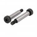 Uxcell 5pcs 40cr Steel Shoulder Bolt 8mm Dia 35mm Length M6x12mm Thread