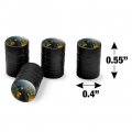 Wizard Of Oz Wicked Witch Character Tire Rim Wheel Aluminum Valve Stem Caps