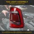 Right Passenger Side Tail Light Assembly Rear Lamp Led Type For Dodge Ram 1500 2019 2020 2021 2022 Blind Spot Module Can Be