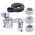 Newyall Pack Of 5 Drive Belt Tensioner And Pulley Kit