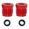 2 Sets Alloy Steering Reverse Cable Lock Nut With Seals For Sea-doo Gtx Rxp Rxt Gti Gts Xp Replace Parts 277001729 277001627 