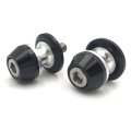 Httmt Mt221-016-m6-2pcs Cnc Swingarm Spools Sliders Universal Motorcycle Starting Screw 6mm Black 