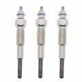 Fridayparts 3 Pcs Glow Plug Sba185366060 For Case D25 D29 D33 D35 D40 D45 Dx25 Dx29 Dx33 Dx35 Dx40 Dx45