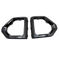 1pair Front Fog Light Bezel Cover Left Right For Gmc Sierra 1500 2019 2020 2021 2022 Replace 84528059 84528058 
