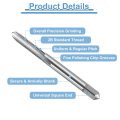 15pcs Straight Flute Thread Tap 10-32 Unf Screwing Tapping Tool Thread Milling Machine Taps High-speed Steel 6542 Hss