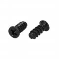 Uxcell M4 X 10mm Black Zinc Plated Phillips Computer Pc Case Fan Screw 200pcs