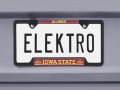 Iowa State Alumni Black License Plate Frame