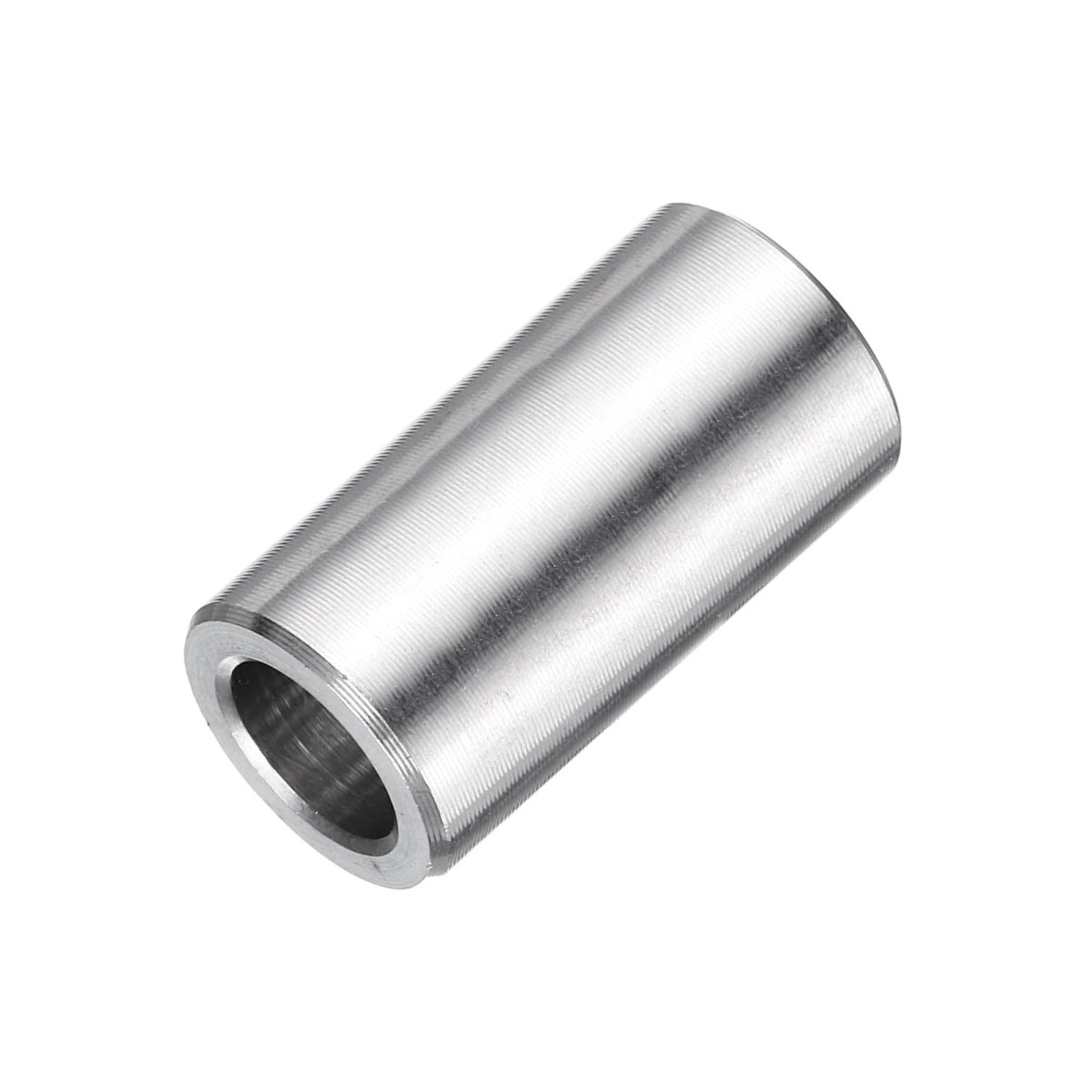 10 Pcs Stainless Steel Spacers 56 In Bore X 1 2 Od 1 Length Round Metal Screw Bushing For 16 Screws Bolts And Rods Silver Finis