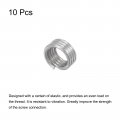 Uxcell Wire Thread Inserts 10-32 Unf 1 0d 304 Stainless Steel Helical Type Coiled Screw Repair Threaded Sleeve Sheath 10pcs