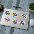 Stickers 48pcs Flying Motorcycle Phone Case Tigers Bumper Skateboard Hard Retro Car Hat Laptop Squadrons Bedroom Bike Water 