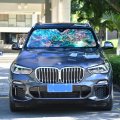 Oarencol Mandala Flower Galaxy Car Windshield Sun Shade Colorful Boho Floral Foldable Uv Ray Visor Protector Sunshade To Keep