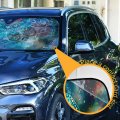Oarencol Mandala Flower Galaxy Car Windshield Sun Shade Colorful Boho Floral Foldable Uv Ray Visor Protector Sunshade To Keep