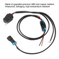 Reversing Light Wiring Harnessa Qiilu Reverse Reverse Harness 12v 40a Backup Lamp Cable Replacement For Polaris Ranger Xp 1000