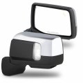 Akkon Fits 2019-2022 Gmc Sierra 1500 Power Glass Heated Manual Folding Towing Chrome Mirror Pair W Temerature Sensor 
