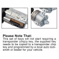 Secosautoparts Ignition Switch Lock Cylinder Door Compatible With Ford Econoline Van E150 E250 E350 1997-2020 Replace 703369
