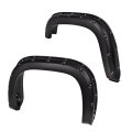 Fender Flares For Gmc Sierra 1500 2007 2008 2009 2010 2011 2012 2013 Smooth Matte Pocket Riveted Style Wheel 4 Pieces 