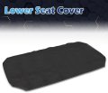 Leather Seat Cover For Polaris Ranger 400 500 570 800 Rzr Utv 4x4 Midsize 2010 2012 2013 2014 Fit 2011-2013 Black Lower Soft