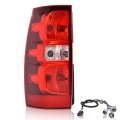 Left Tail Light Assembly W Harness For Chevy Suburban 1500 2007-2014 Fit 2500 Ltz 2007 Rear Brake Lamp 22837923 Gm2800196 Red 