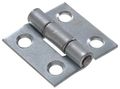 The Hillman Group 851722 2-inch Light Narrow Hinge Fixed Pin Zinc Plated 