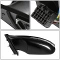 Hy1320212 Factory Style Driver Left Side Mirror Manual Folding Power Adjust Heated Glass Turn Signal Compatible With Sonata