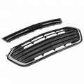 Kuafu Front Bumper Upper Lower Grille Grill Compatible With 2017-2021 Chevy Chevrolet Trax Replacement For 42615979 42537706