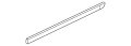 Genuine Nissan Parts Moulding Rear Door Lh 82871-1vy0a 