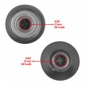 Caltric Rear Propeller Shaft Yoke Joint Compatible With Honda Trx420fpe Rancher 420 4x4 Es 2009 2010 2011 2012 2013