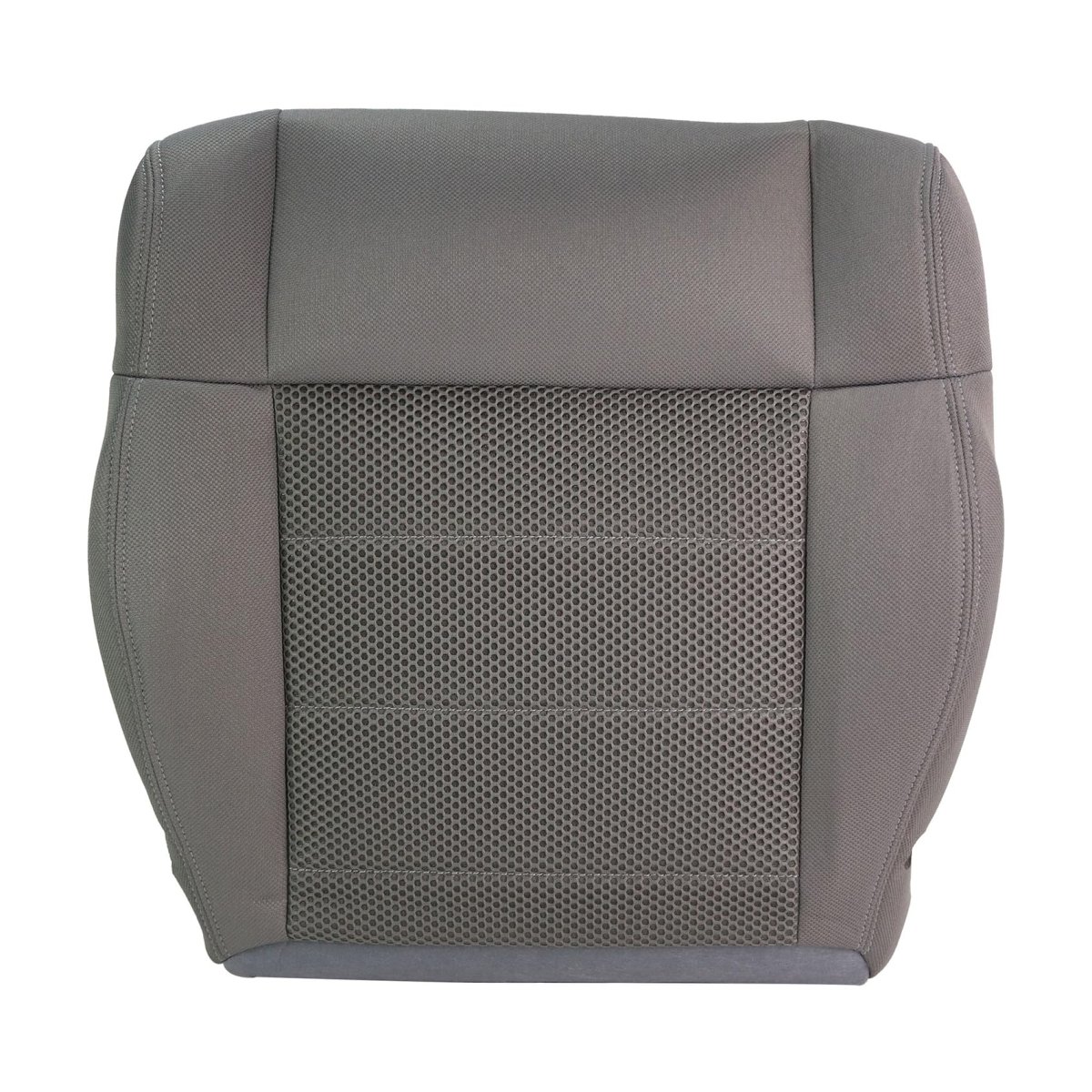 Front Driver Bottom Seat Cover Gray Cloth Replacement For 2007-2012