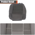 Front Driver Bottom Seat Cover Gray Cloth Replacement For 2007-2012