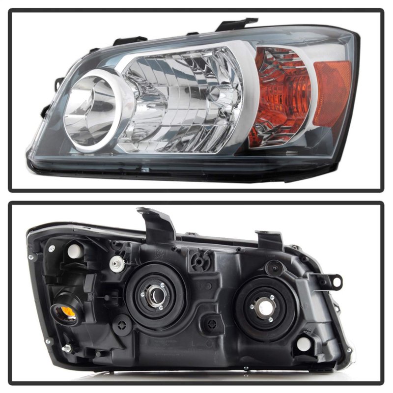 Xtune Hd-jh-thigh04-am-c Led Headlight Assembly Clear Lens Front Position Waterproof For Car Model