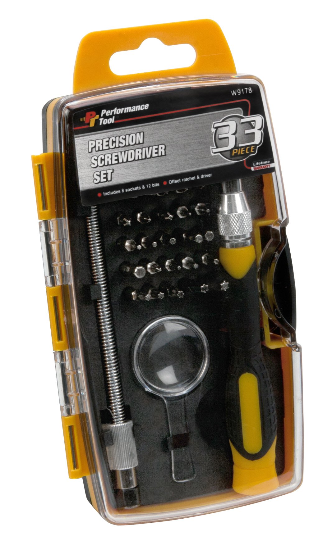 Performance Tool W9178 Precision Driver Set 33piece