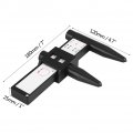 Fydun Car Wheel Rim Bolt Pattern Sliding Measuring Gauge Tool Black Pcd Ruler 4 5 6 8 Lug