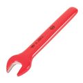 20149 Insulated Open Ended Spanner Wrench 1 8 In 1000 Volt Rated 15 Degrees Angle Red Over Yellow High Visibility Coating 