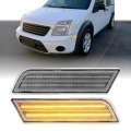 Usr 10-13 Mk7 Front Side Marker Light A Parking Lamps Left Right Pair For 2010-2013 Ford Transit Connect Mini Cargo Van All 