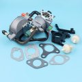 Carburetor Dual Fuel Lpg Cng Conversion Insulator Gasket Kit For Honda Gx390 190f 13hp Gx340 188f 11hp Generator Power Engines