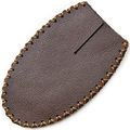 Vitodeco Leather Smart Key Fob Case For Nissan Versa Sentra Altima Maxima Rogue 2007-2022 5 Buttons Brown 