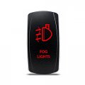 Ch4x4 Rocker Switch Fog Lights Symbol Red Led